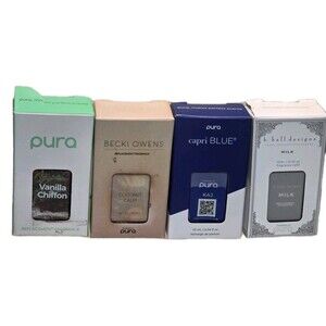 Pura Replacement Fragrance Mixed Lot  Smart Diffuser Refill Set Of 4 NEW in box
